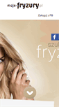 Mobile Screenshot of moje-fryzury.pl